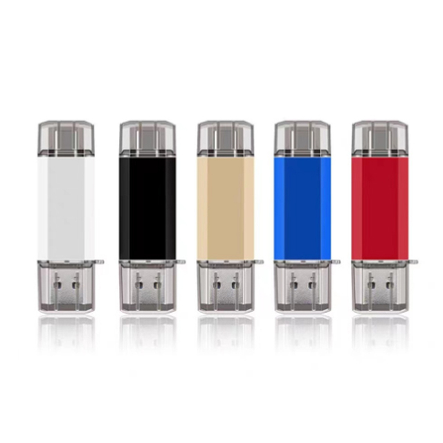High Quality USB 2.0 and 3.0 2in1 Type-C Usb Flash Drive Pendrive 8gb 16gb 32gb 64gb 128gb 256gb