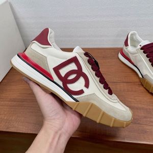 Vstreetstyle Baskets unisexe en cuir PU blanc et daim, à bout bas, doublure en coton, confort printemps hiver automne - Product Image 1