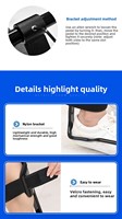 Attelle externe pour pied tombant - AFO orthopédique pour rééducation post-AVC, hémiplégie, sans retrait de chaussures, légère, respirante, en nylon