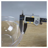 Vente en gros bols à mélanger en plastique acrylique transparent pour salade et fruits et légumes bol de cuisine pour restaurant pour fêtes