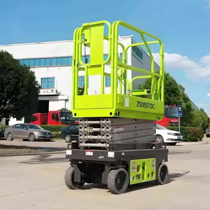 工場価格 シザープラットフォーム ZS0507DC 高安定性 4.5m 最大高さ 2人乗り 販売中 物流センター向け - Product Image 2