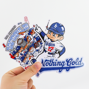 Tùy Chỉnh Không Thấm Nước Tự Dính Sticker Xe Tường Đồ Chơi Trang Trí Vinyl Chết Cắt Dán Biểu Tượng Tùy Chỉnh - Product Image 1