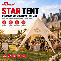 Auvent imperméable FEAMONT Star Marquee pour les services religieux, les écoles, les terrains de jeux, les activités communautaires, fournisseur d'impression personnalisée OEM