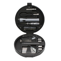 Boîte en forme de pneu Promotion de réparation à domicile cadeau ensemble d'outils à main trousse à outils pour hommes avec lampe de poche clé hexagonale tournevis jeu de douilles
