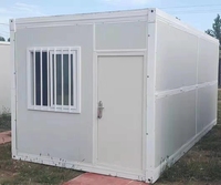 Maison mobile de luxe à 2 étages, panneaux sandwich en acier, mini-maison portable, maison préfabriquée modulaire, conteneur de maison préfabriqué, style mid-century