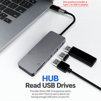 Lecteur de cartes USB 3.0 haute vitesse SD TF MicroSD 2 en 1 pour iPhone Android GoPro DJI Drone Dash Cam Action Cam Adaptateur de carte mémoire