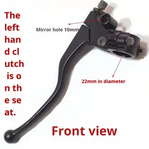 Accesorios para Motocicleta <span class=keywords><strong>Haojue</strong></span> EH150 HJ150-25 <span class=keywords><strong>150</strong></span>, Soporte de Montaje para Espejo Retrovisor en el Manillar, Lado Derecho Delantero, de Aluminio - Product Image 5