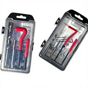 Utensile per Riparazione Filettature Autofilettante Manuale con Punta a Spirale e Manicotto Filettato, in Acciaio ad Alta Velocità 4251, Prodotto in Cina - Product Image 1