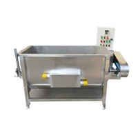 Petite machine à plumer et à échauder les poulets, éplucheuse et échaudoir à volaille, machine à échauder les poulets rotative commerciale