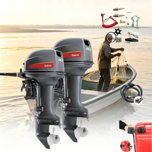 Factory Direct Supply 2 Stroke 40HP <b>Motor</b> Compatible for Coastal Fishermen Working <b>Boats</b> Africa - Product Image 3