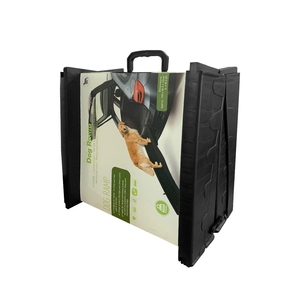 Marchepied de <span class=keywords><strong>voiture</strong></span> pliable 3 en 1 - Rampe et <span class=keywords><strong>escalier</strong></span> convertibles avec surface antidérapante <span class=keywords><strong>pour</strong></span> une entrée sécurisée dans le véhicule <span class=keywords><strong>pour</strong></span> les grands chiens - Product Image 4