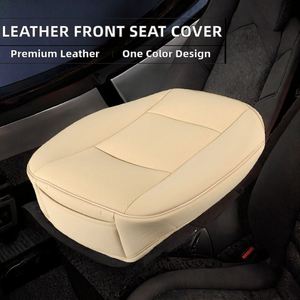 Housse de protection de luxe en cuir PU pour siège avant de voiture, 52x53cm - Product Image 2