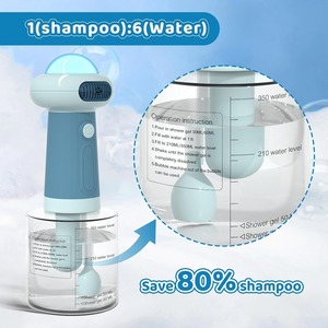 Distributeur de savon pour chien, distributeur automatique de shampoing pour chien, IPX6, antidérapant, vaporisateur de shampoing pour chien pour le bain des animaux de compagnie, salle de bain, cuisine - Product Image 4
