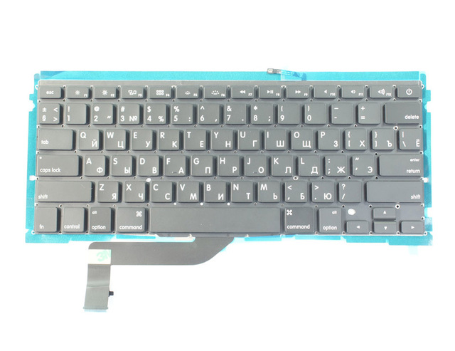 Replacement Laptop Keyboard for APPLE for MacBook Pro Retina A1398 2012-2015 Rus Black Backlight