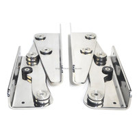 Charnière de meubles de siège de bateau en acier inoxydable d'usine nouvelle charnière de base de chaise marine charnières de porte essentielles pour le canapé de yacht à écoutille