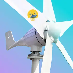 Small fan mini horizontal windmill 1kw 2kw 3kw wind turbine 5kw generator 10kw 48v kit price for home