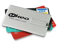 Perekam Suara Murah Grosir Mp3 Bentuk Kartu Kredit Pen Drive Udp 2.0 1GB 2GB 4GB 8GB Stick Pendrive Usb Flash Drive