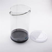 Emballage en plastique à impression personnalisée, pour bonbons, avec Tube transparent en acétate