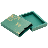 Caja de cartón blanca Caja de cajón Caja de embalaje de impresión de material respetuoso con el medio ambiente engrosada personalizada