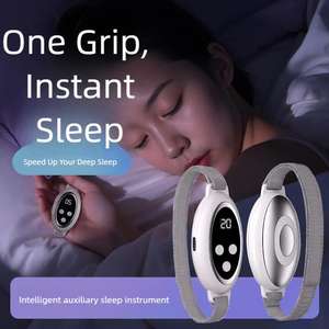 2025 prix de gros nouveau modèle microcourant aide au sommeil portable masseur de main pour l'insomnie pression dépression aide à s'endormir - Product Image 3