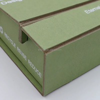 Baoren Nouvelle Boîte de Rangement à Bijoux en Deux Pièces avec Papier Flottant, Boîte Cadeau pour Bijoux avec Logo Personnalisé Imprimé, Facile à Assembler