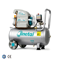 Compresseur d'air à piston de 50 L, 2 HP, à entraînement direct, de conception nouvelle, type OEM, personnalisé, industriel, portable