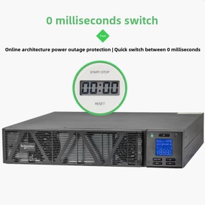 APC UPS SPRM1K 1KVA Unité de rack UPS 2U en ligne Monophasé 220V Écran LCD à onde sinusoïdale pure Batterie au plomb Ordinateur industriel - Product Image 3