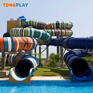 Phong cách mới thương mại thủy sản giật gân nước giải trí trượt sân chơi công viên hồ bơi sợi thủy tinh mưa Pháo đài - Product Image 2