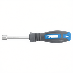 Fervi <b>Socket</b> Wrench 10mm Cr-V Steel Handle For Precision Mechanical Use - Product Image 2