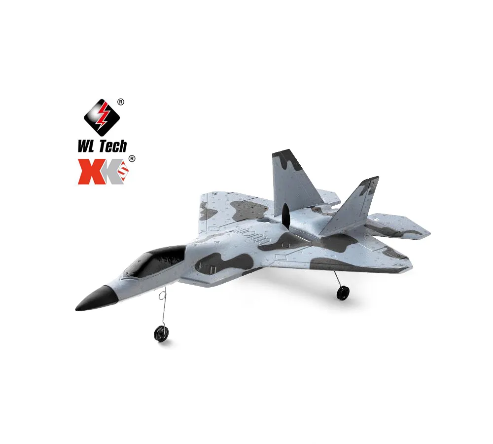 WLToys A180-F22 2.4GHz 3D/6G Axis 3 Channels Fighter Remote Control EPP Airplane Toys Tee Like Real Machine Toy