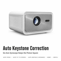 Projecteur laser couleur Zhongke modèle V417 - Home Cinéma 4K avec haut-parleurs intégrés à courte focale