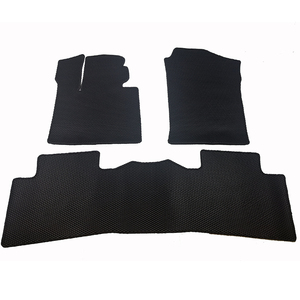 Tapis de sol de voiture personnalisés de luxe en PVC, imperméables, en nid d'abeille, diamètre 1 cm, 3, <span class=keywords><strong>4</strong></span>, 5 pièces, de qualité supérieure - Product Image 2