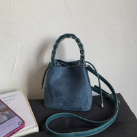 YY0135 mode dame PU tissage poche seau sac à bandoulière nouveau modèle coréen hiver Style une épaule Durable
