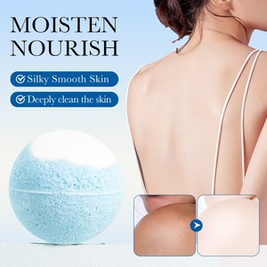 Bombes de bain bio SADOER à l'abricot et au camélia, nettoyage doux, hydratant, apaisant, bain moussant spa, soin du corps, 100g - Product Image 2