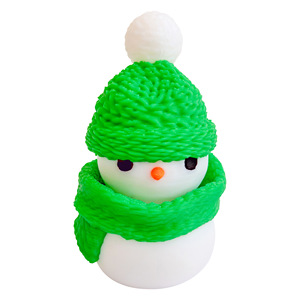 Juguete Promocional de Regalo, Botón Impreso en 3D para Aliviar el Estrés, Muñeco de Nieve Navideño, Juguete Antiestrés - Product Image 4