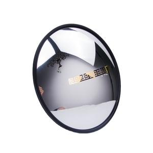 Espejo convexo de tráfico para uso en exteriores, espejos convexos de Pmma <span class=keywords><strong>Convexa</strong></span> para seguridad vial, 360mm/600mm de diámetro, 800 - Product Image 1