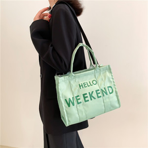 Bolsos de Mano Cruzados de Nailon para Mujer a Precio Económico, Gran Capacidad, Cierre de Cremallera, para Todas las Temporadas, Poliéster Tanjing - Product Image 2