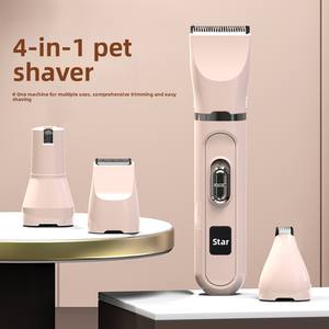 Nueva Cortadora de Pelo Eléctrica para Mascotas 4 en 1, Productos de Aseo para Mascotas, Cortaúñas Eléctrico para Perros, Cortadora de Uñas USB para Perros, Kit de Aseo para Perros - Product Image 2
