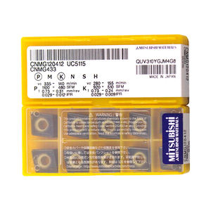 CNMG120412 UC5115 Manufacturer <b>Tungsten</b> Carbide Milling Insert Carbide Turning Insert Turning Tool Carbide Cnc Cutting Insert - Product Image 3