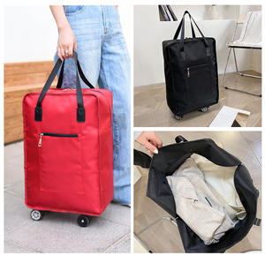 Sac à dos à roulettes pour femmes, bagage à main, sac de voyage à roulettes, sacs de sport de grande capacité, sacs à dos pour <span class=keywords><strong>ordinateur</strong></span> portable - Product Image 3
