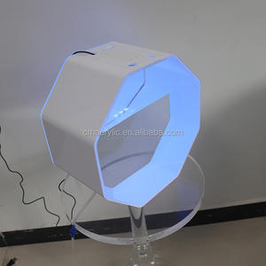 Aquário de Acrílico HD Luxuoso e Transparente, Grande Capacidade para Peixes Dourados e Tartarugas, Design Integrado para Micro Paisagens - Product Image 5