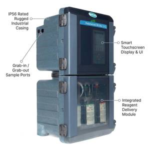เครื่องวิเคราะห์ซิลิกาออนไลน์รุ่น 9610SC สำหรับตรวจจับอุณหภูมิในน้ำหม้อน้ำ ตรวจสอบน้ำบริสุทธิ์พิเศษ ตรวจวัดค่า SiO2 อย่างต่อเนื่อง - Product Image 2