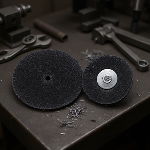 Discos de Lijado Planos Fervi con Orificio para Taladro de 100 mm, Abrasivos para Pulir Metal - Product Image 3