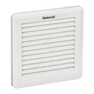 Natuurlijke NTL-SF120 Bedieningspanelen Filterbehuizing Kleine Einschraubtiefe Uitlaat Filter Ventilator 80Mm