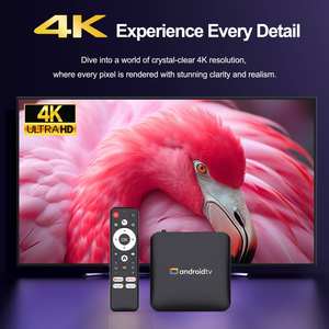 H96 MAX 8K Quad Core Rockchip RK3528 Reproductor Multimedia Inteligente de Doble Banda, Decodificador Ott, Android 12 Premium, WiFi, Europa, Alemania, Francia - Product Image 3