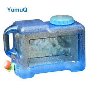 Seau en plastique YumuQ de 10 à 20 litres (5 gallons) pour le camping, la cuisine, les pique-niques, les barbecues, <span class=keywords><strong>avec</strong></span> <span class=keywords><strong>robinet</strong></span>, pour l'eau potable - Product Image 5