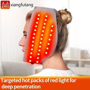 Almohadilla de calentamiento de correa recargable de luz roja para alivio del dolor de mandíbula facial usable cirugía Facial Oral recuperación de muelas del juicio - Product Image 2