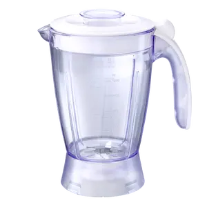 Pote de plástico/liquidificador peça sobressalente/frasco de liquidificador para philps, 1.25l