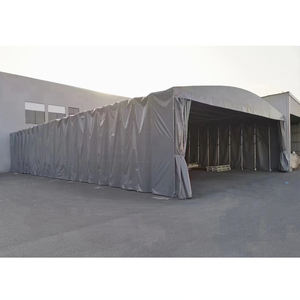 Couverture de toit en PVC, auvent pare-soleil extérieur, tentes d'entrepôt mobiles temporaires industrielles pour événements - Product Image 1