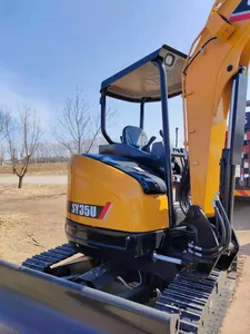 Hot Sale SY35U Compact Zero Tail Swing Hydraulic Excavator High Efficiency Earthmoving <b>Machine</b> For <b>Construction</b> Projects - Product Image 2